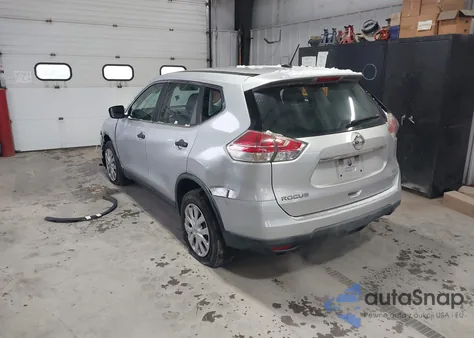 2016 Nissan Rogue S/Sl/Sv from USA, damaged, VIN KNMAT2MV8GP667560